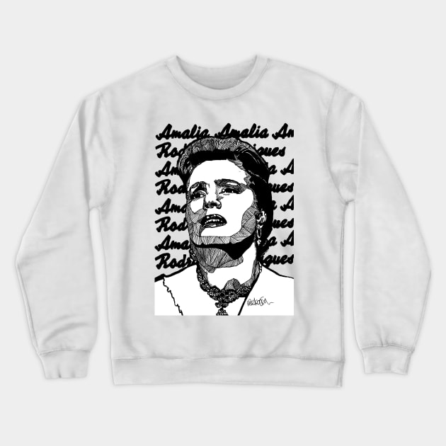 Fado Amalia Crewneck Sweatshirt by paulnelsonesch